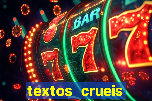 textos crueis demais pdf